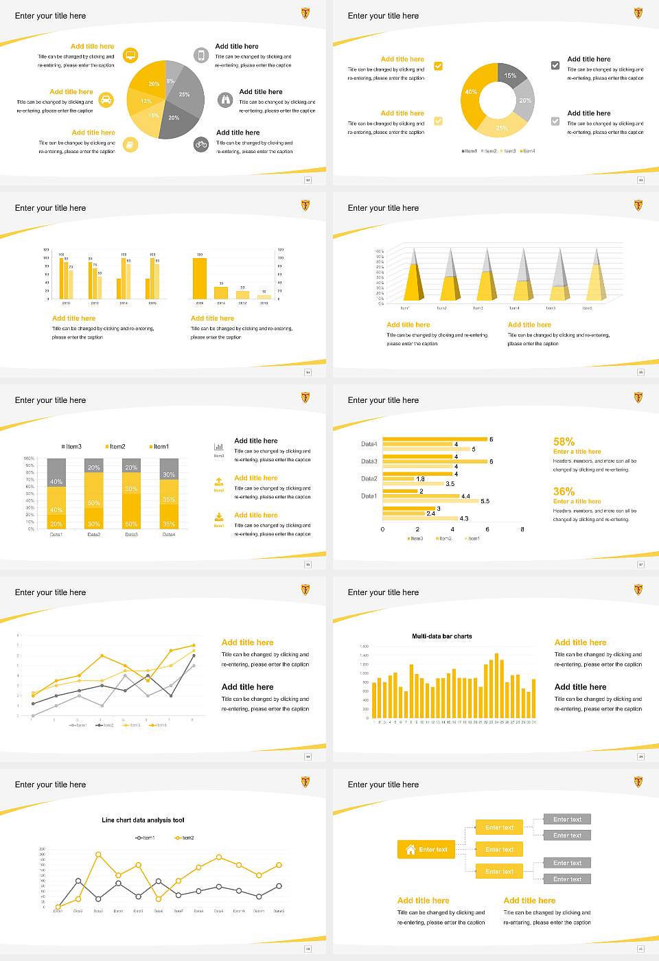 Ferris University Course/Courseware Creation PPT Template16:9 ratio PPT effect preview image3