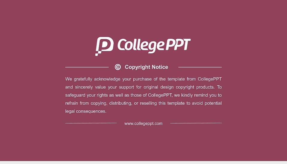 Baiko Gakuin University Resume PPT Template16:9 ratio PPT effect preview image5
