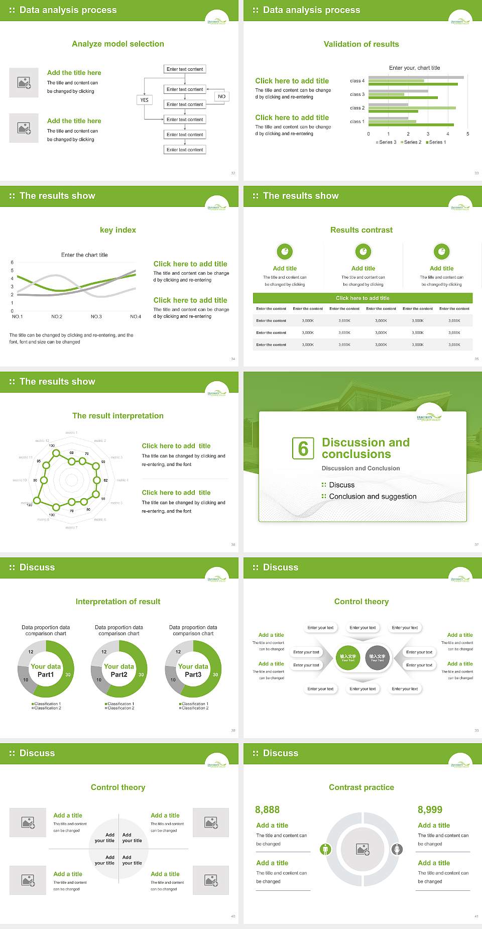University of the Fraser Valley Graduation Thesis Defense PPT Template4:3 ratio PPT effect preview image5