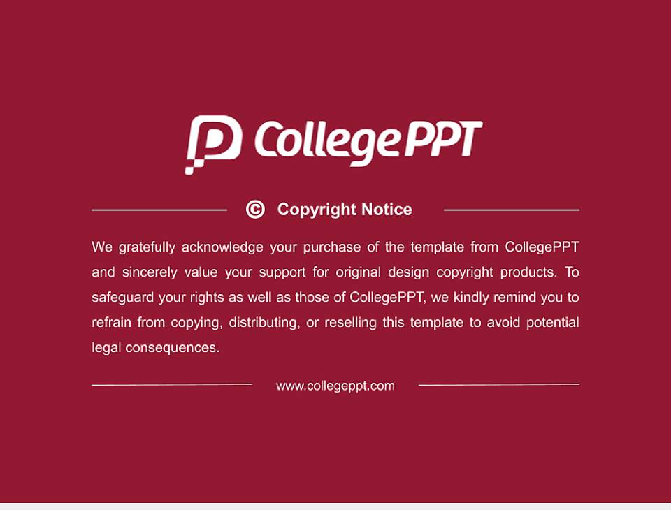Mount Allison University General Purpose PPT Template4:3 ratio PPT effect preview image6