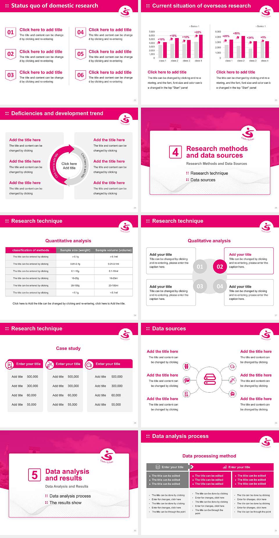 Chubu Gakuin University Graduation Thesis Defense PPT Template4:3 ratio PPT effect preview image4