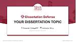 Université Mount Allison Soutenance de thèse Modèle PPT