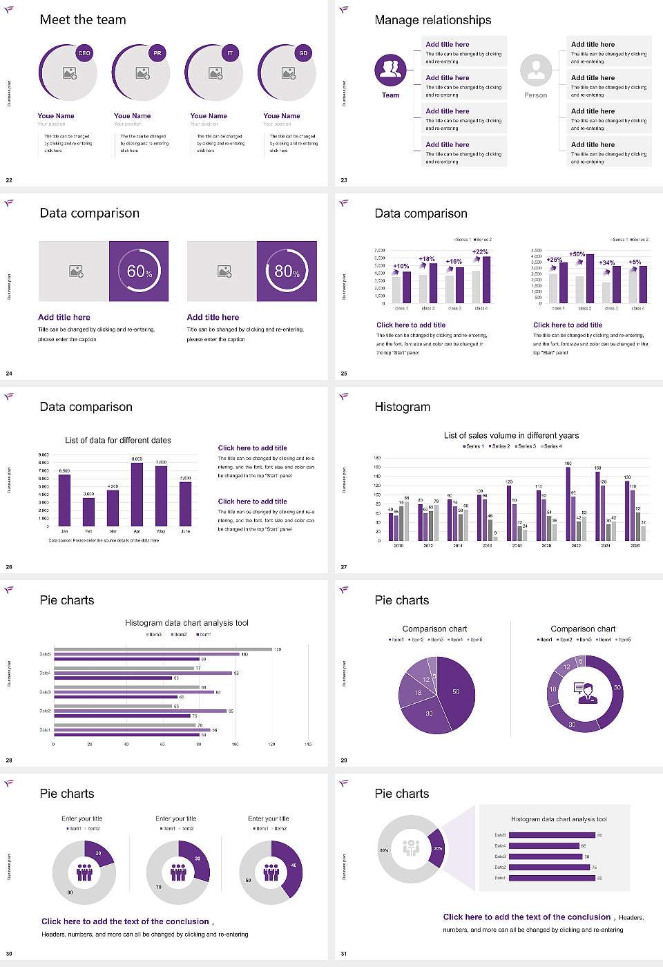 Fuji Women’s University Competition/Entrepreneurship Contest PPT Template16:9 ratio PPT effect preview image4