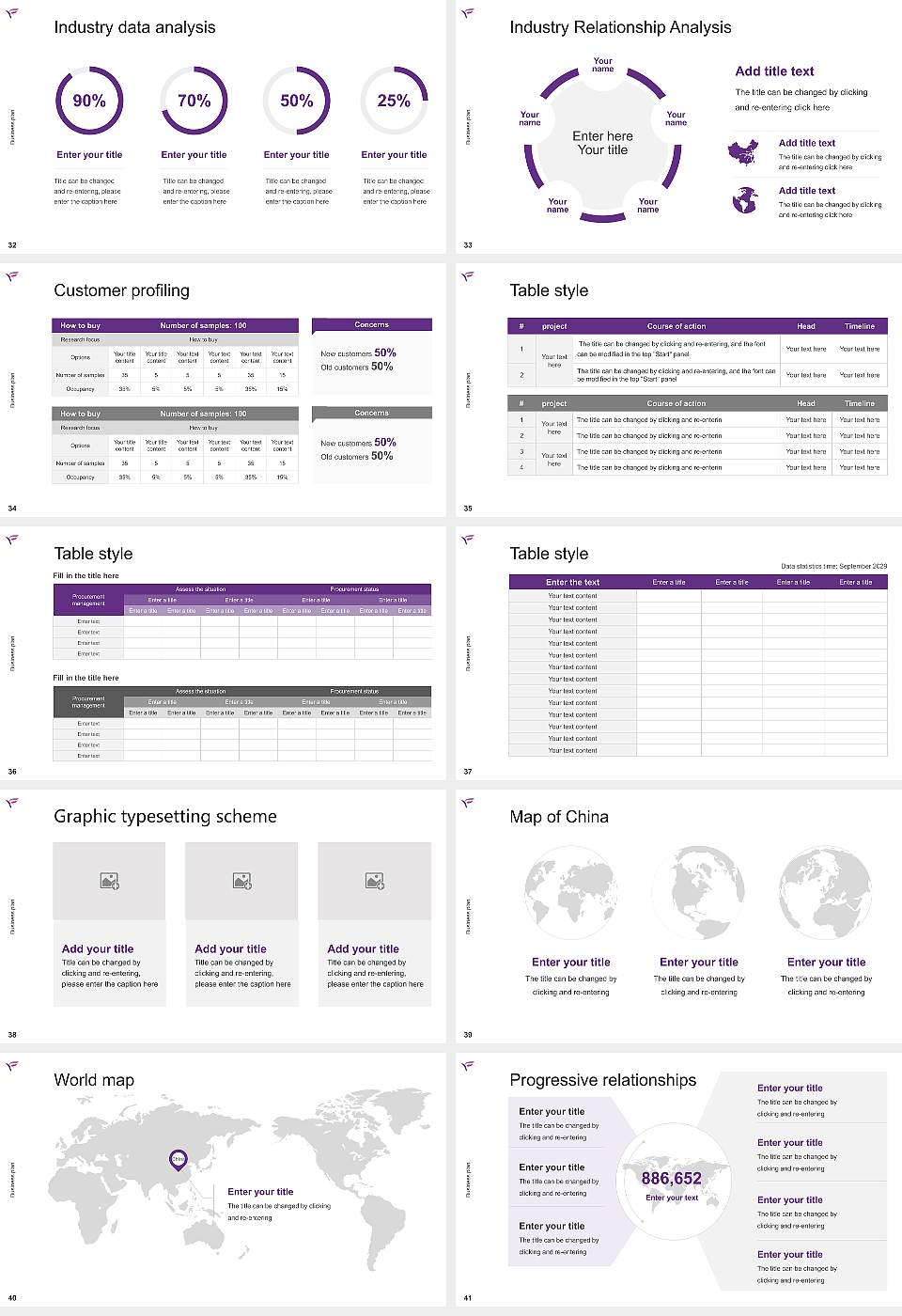 Fuji Women’s University Competition/Entrepreneurship Contest PPT Template16:9 ratio PPT effect preview image5