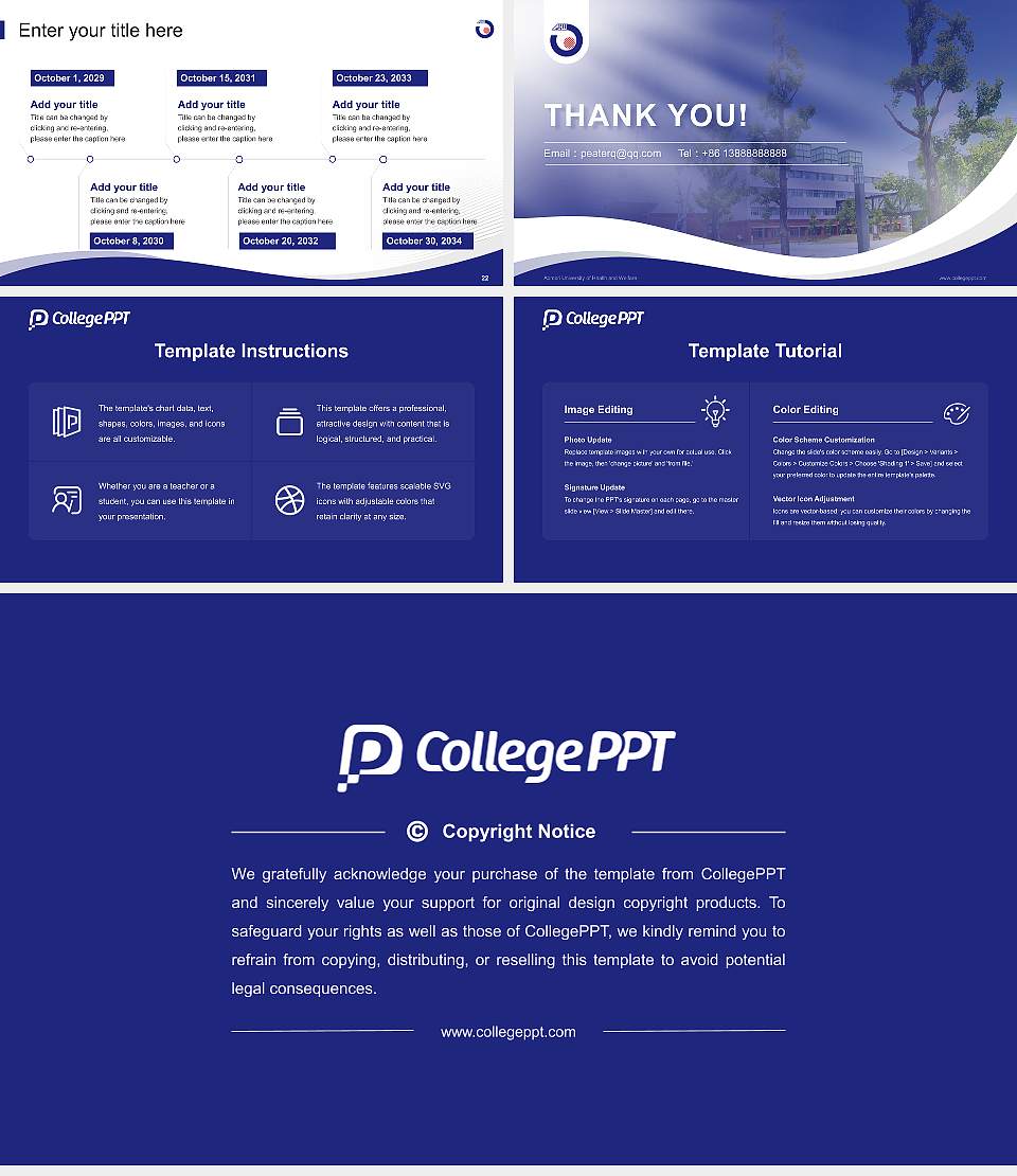 Aomori University of Health and Welfare Lecture Sharing and Networking Event PPT Template16:9 ratio PPT effect preview image4