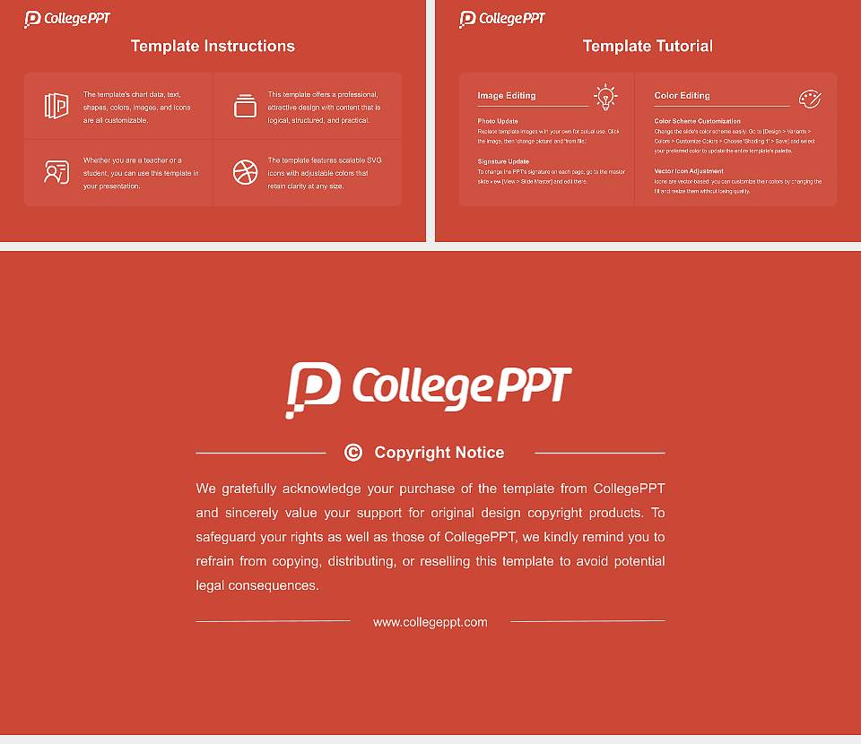 Asahikawa University Academic Presentation/Research Findings Report PPT Template16:9 ratio PPT effect preview image5