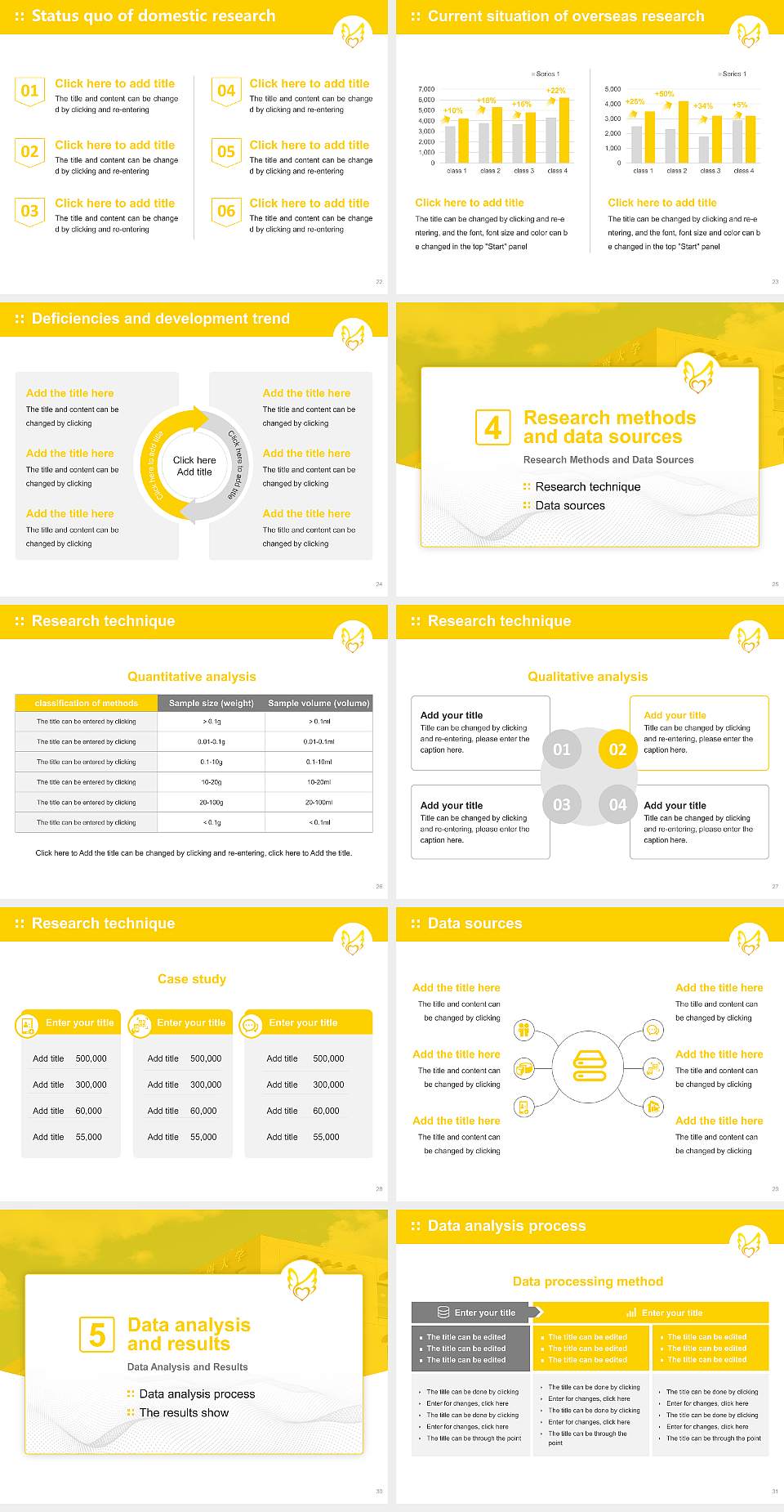 Japan Health Care College Graduation Thesis Defense PPT Template4:3 ratio PPT effect preview image4