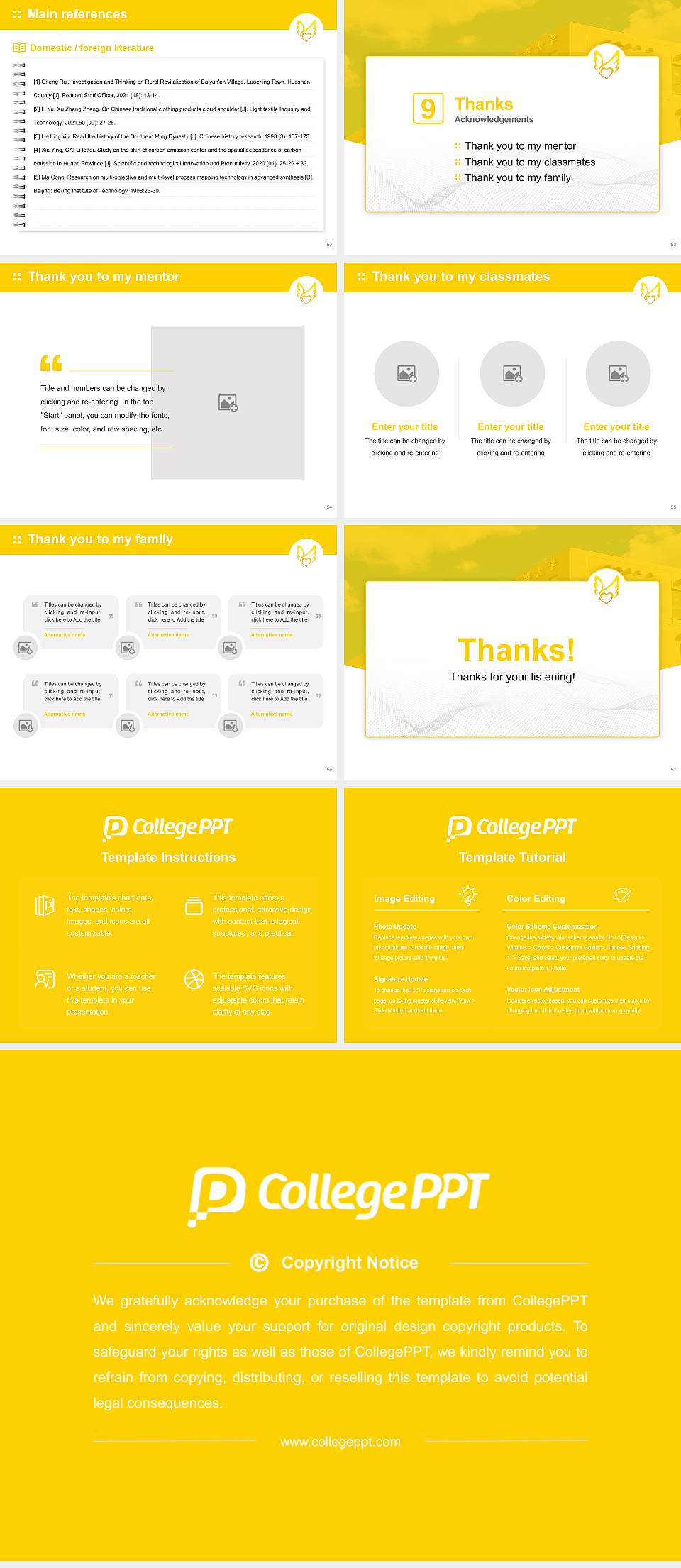 Japan Health Care College Graduation Thesis Defense PPT Template4:3 ratio PPT effect preview image7