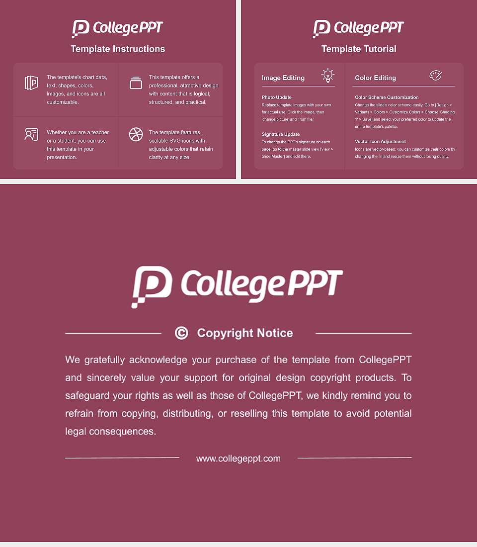 Baiko Gakuin University Academic Presentation/Research Findings Report PPT Template4:3 ratio PPT effect preview image5