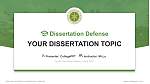 Aomori Chuo Gakuin University Graduation Thesis Defense PPT Template
