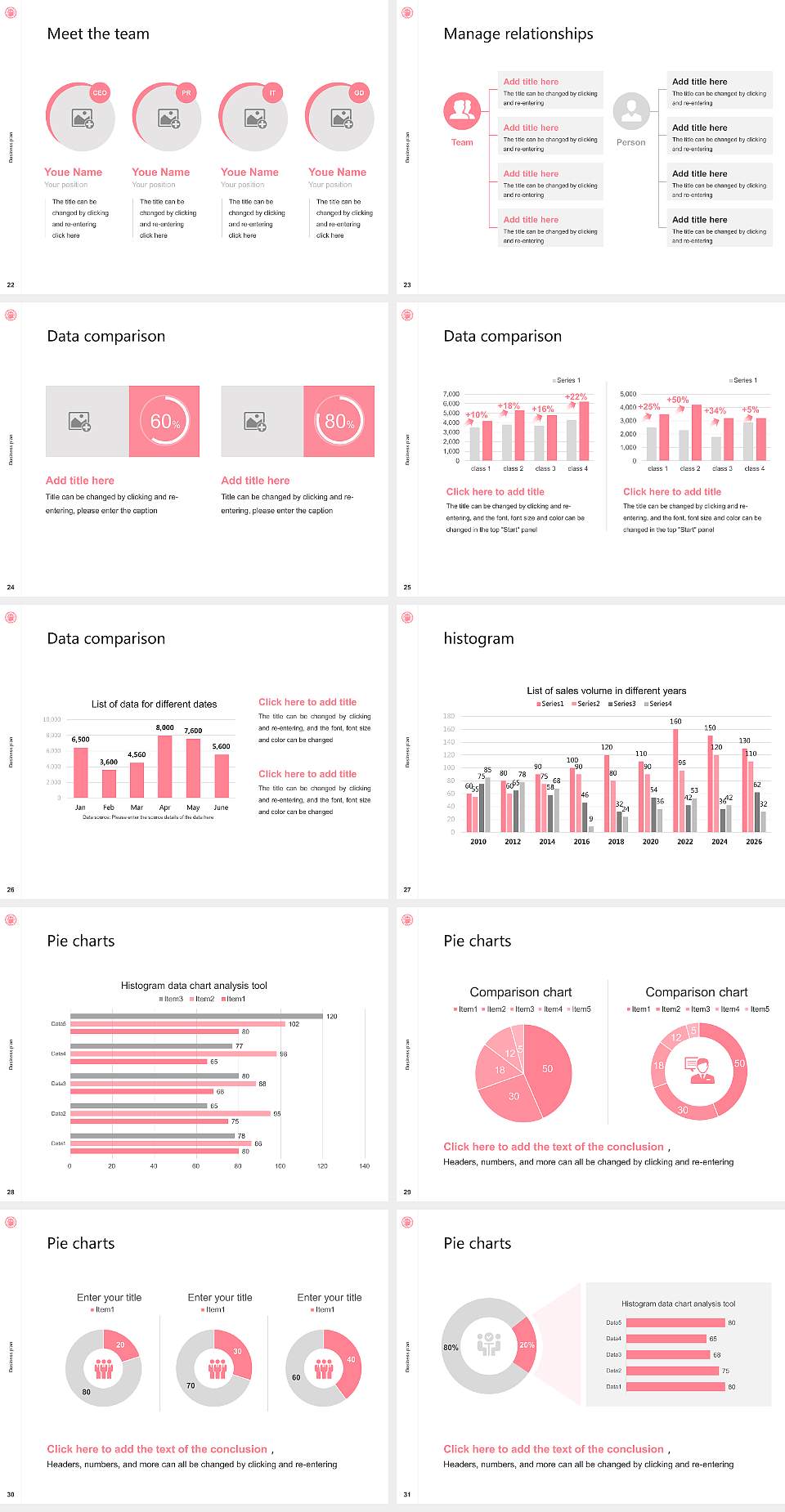 Aikoku Gakuen University Competition/Entrepreneurship Contest PPT Template4:3 ratio PPT effect preview image4