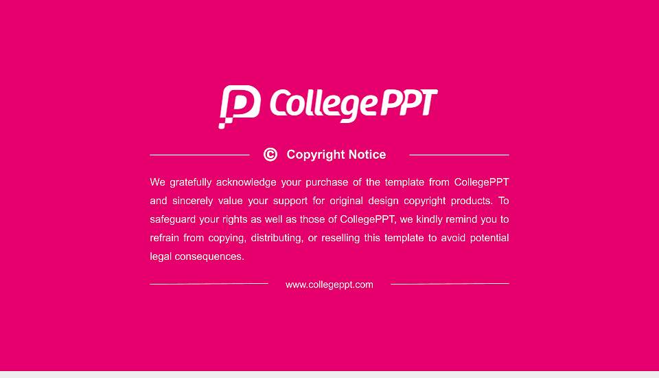 Chubu Gakuin University General Purpose PPT Template16:9 ratio PPT effect preview image6
