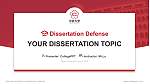 Chukyo University Graduation Thesis Defense PPT Template