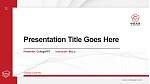 Chukyo University Thesis Proposal/Graduation Defense PPT Template