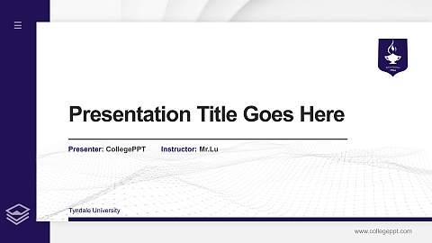 Tyndale University Thesis Proposal/Graduation Defense PPT Template