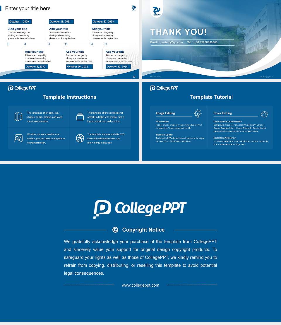 Asahi University Lecture Sharing and Networking Event PPT Template16:9 ratio PPT effect preview image4