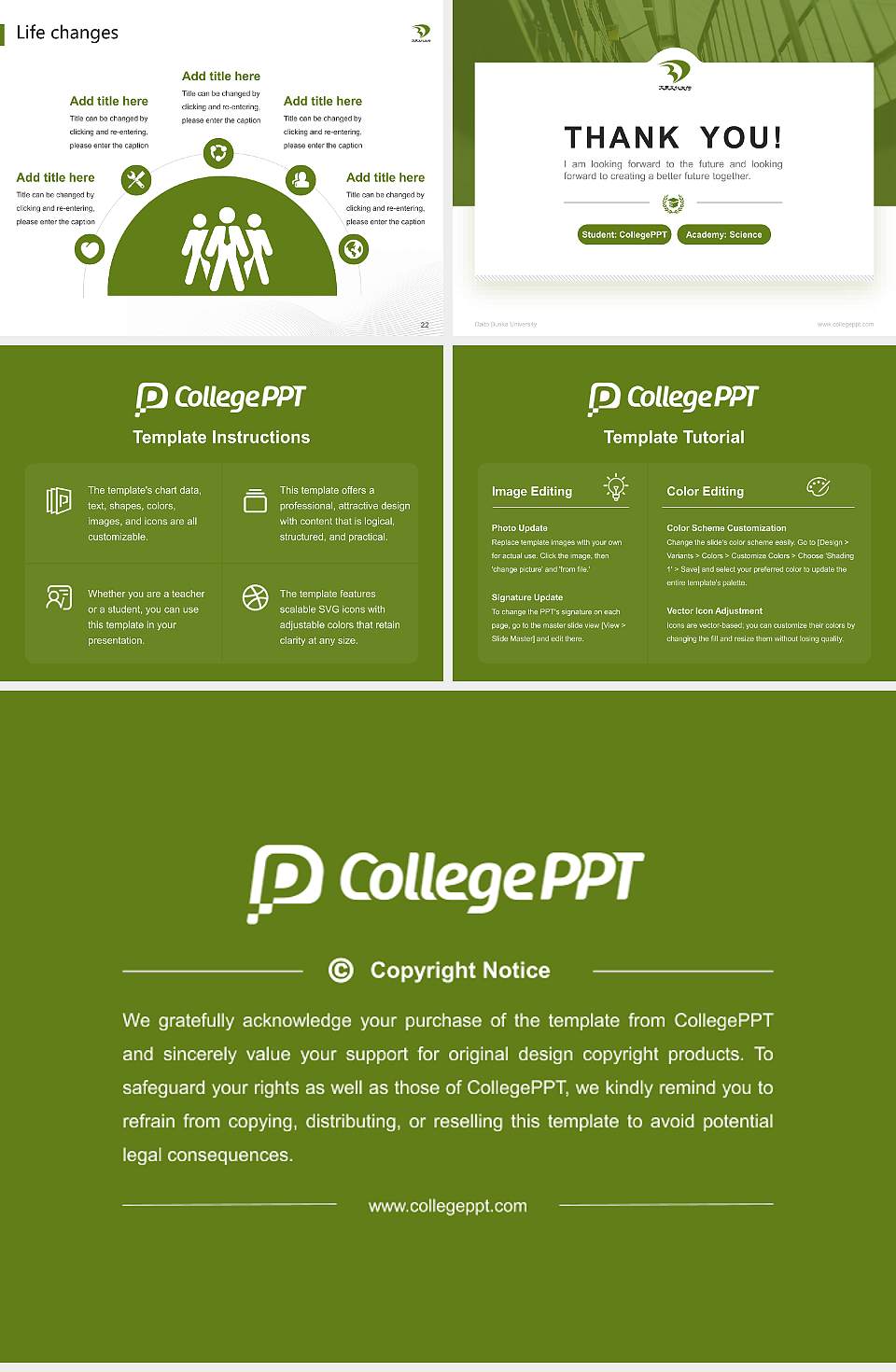 Daito Bunka University National Scholarship Defense PPT Template4:3 ratio PPT effect preview image4