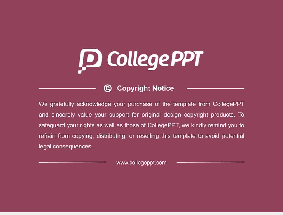 Baiko Gakuin University Resume PPT Template4:3 ratio PPT effect preview image5