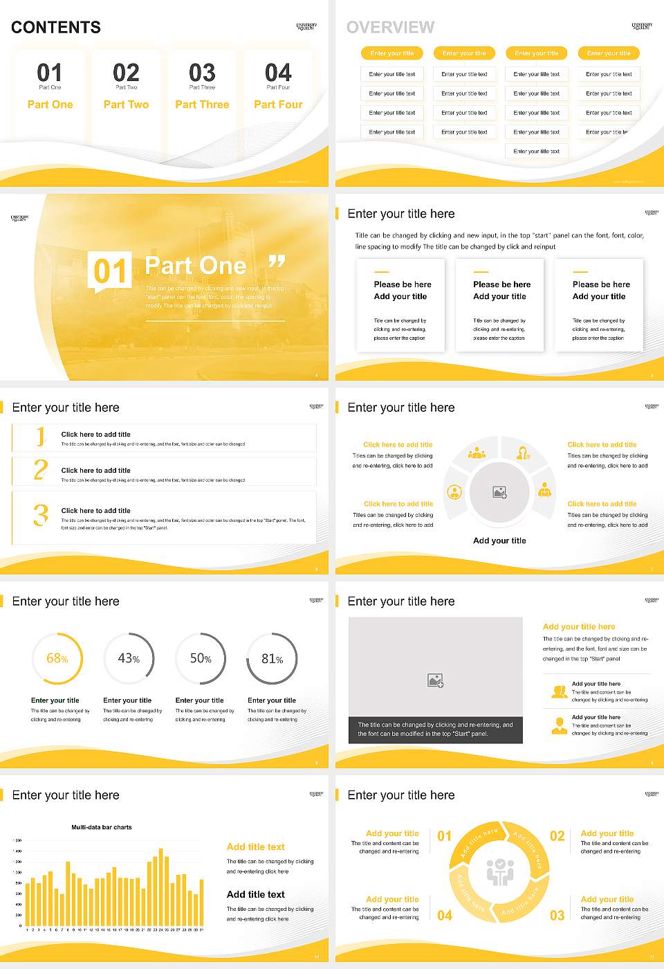University of Guelph Lecture Sharing and Networking Event PPT Template16:9 ratio PPT effect preview image2