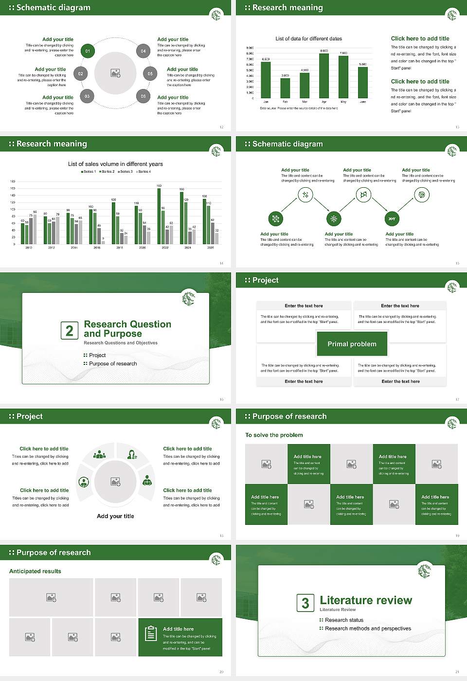 Fukui Prefectural University Graduation Thesis Defense PPT Template16:9 ratio PPT effect preview image3
