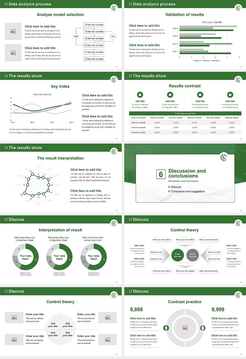 Fukui Prefectural University Graduation Thesis Defense PPT Template16:9 ratio PPT effect preview image5