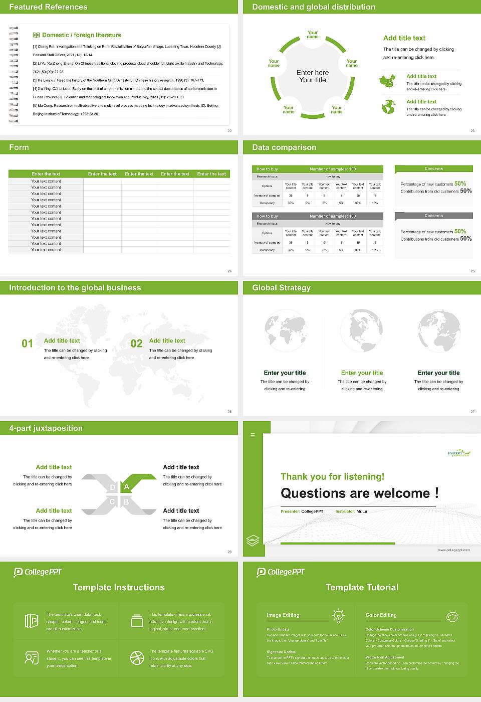 University of the Fraser Valley Thesis Proposal/Graduation Defense PPT Template16:9 ratio PPT effect preview image4