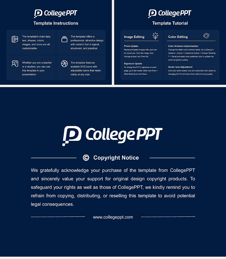 Saint Francis Xavier University Course/Courseware Creation PPT Template4:3 ratio PPT effect preview image5