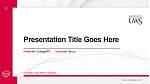 University of the West of Scotland Thesis Proposal/Graduation Defense PPT Template