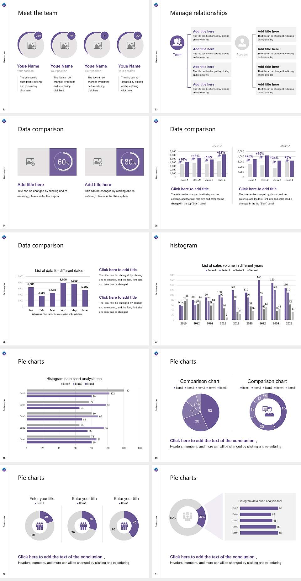Chiba Keizai University Competition/Entrepreneurship Contest PPT Template4:3 ratio PPT effect preview image4
