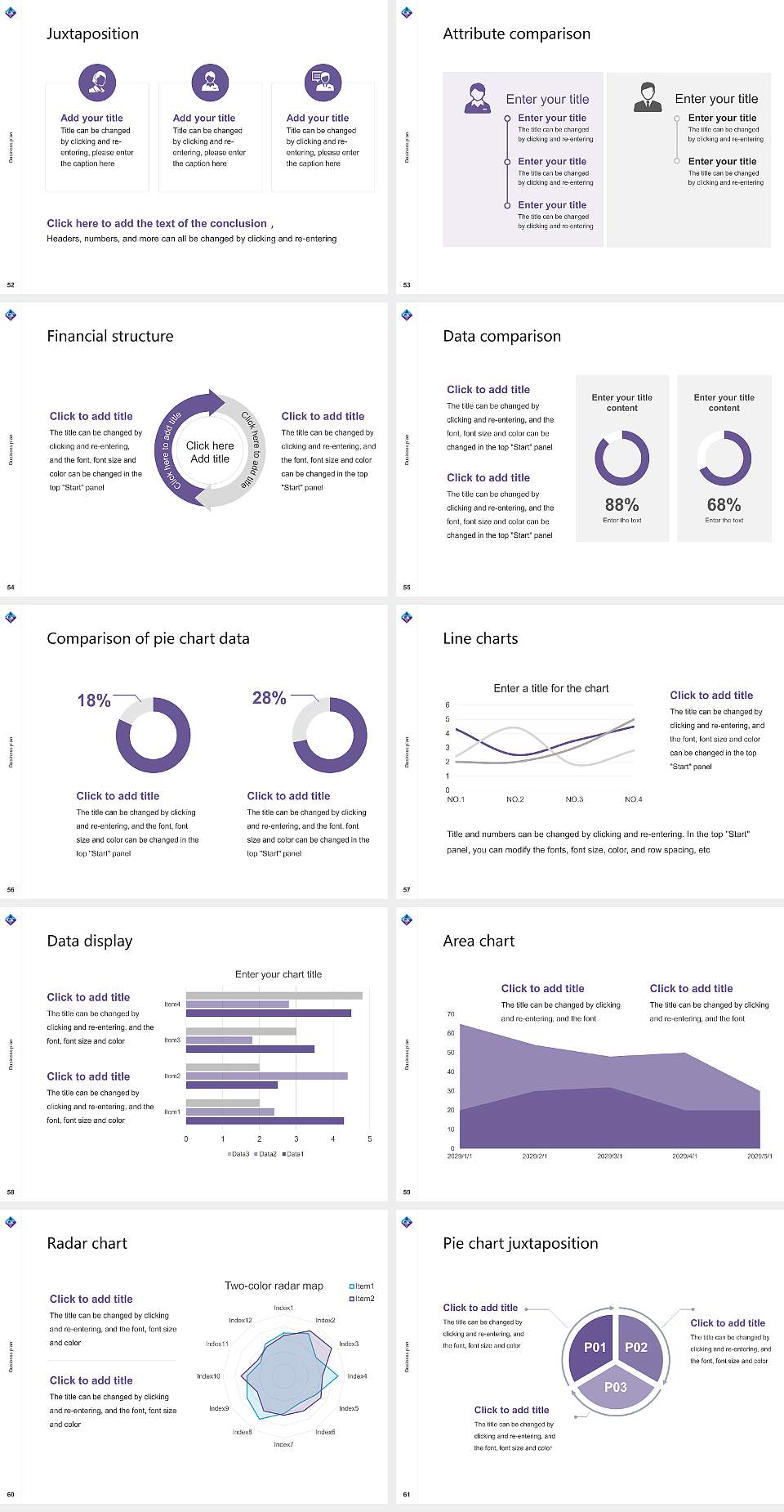 Chiba Keizai University Competition/Entrepreneurship Contest PPT Template4:3 ratio PPT effect preview image7