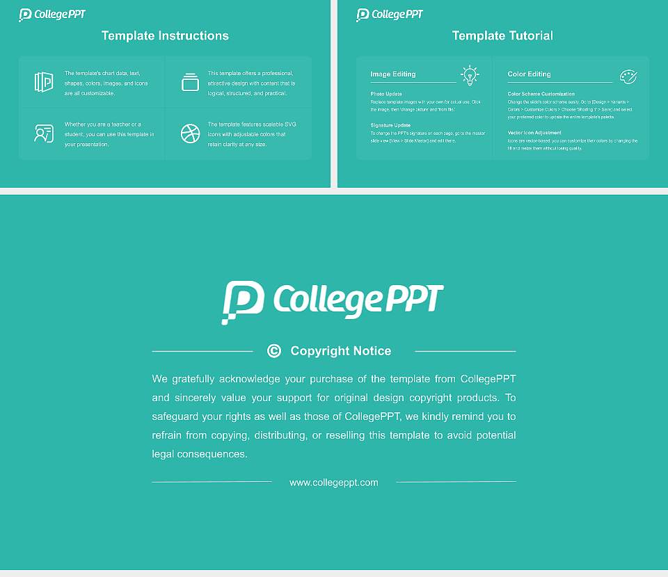 Eikei University of Hiroshima Academic Presentation/Research Findings Report PPT Template16:9 ratio PPT effect preview image5