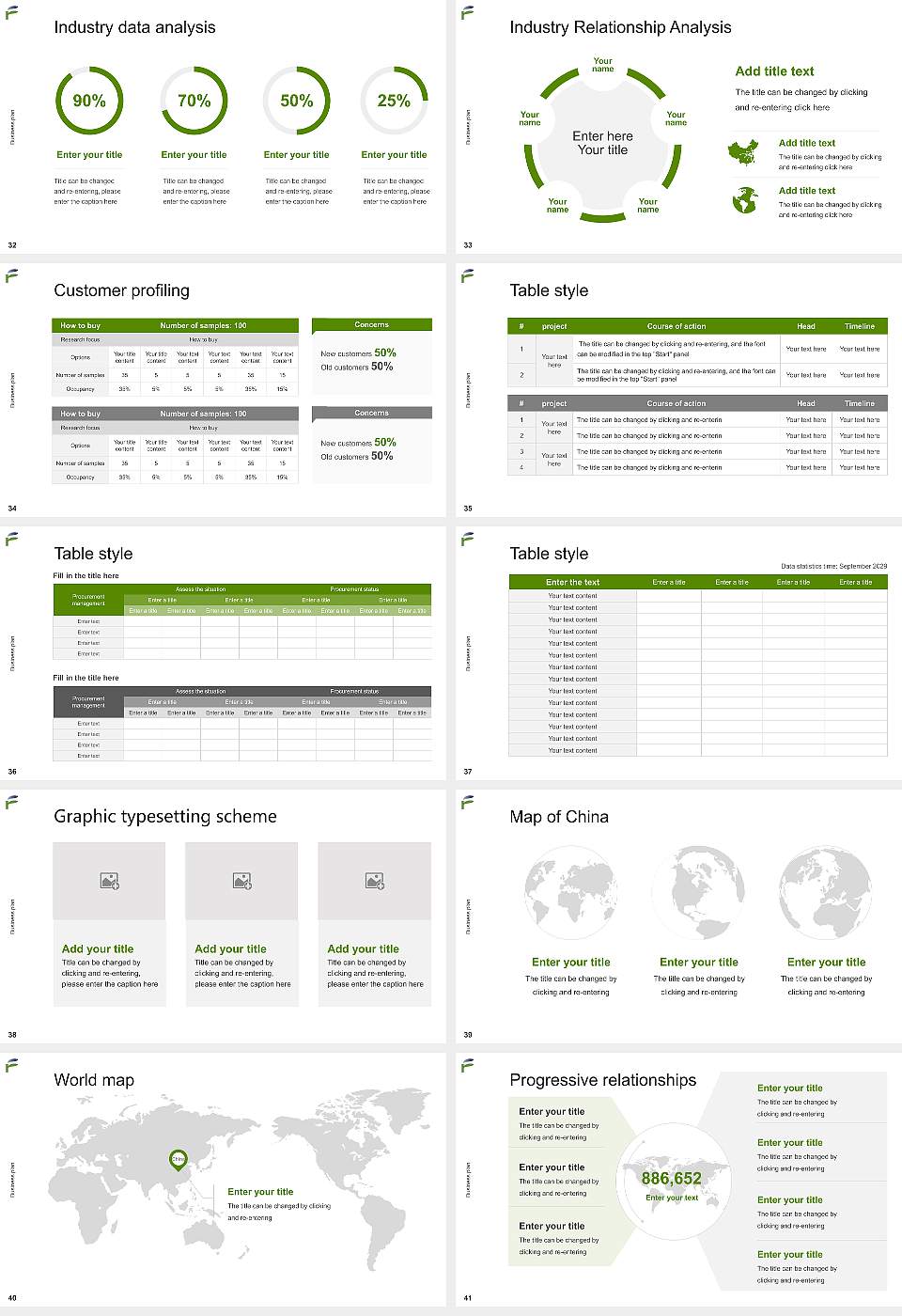 Fukushima University Competition/Entrepreneurship Contest PPT Template16:9 ratio PPT effect preview image5