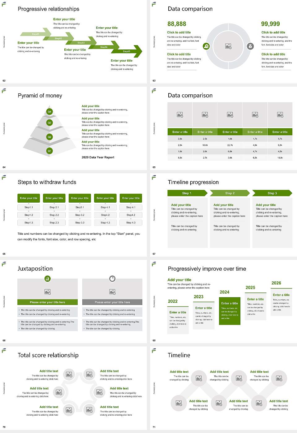 Fukushima University Competition/Entrepreneurship Contest PPT Template16:9 ratio PPT effect preview image8