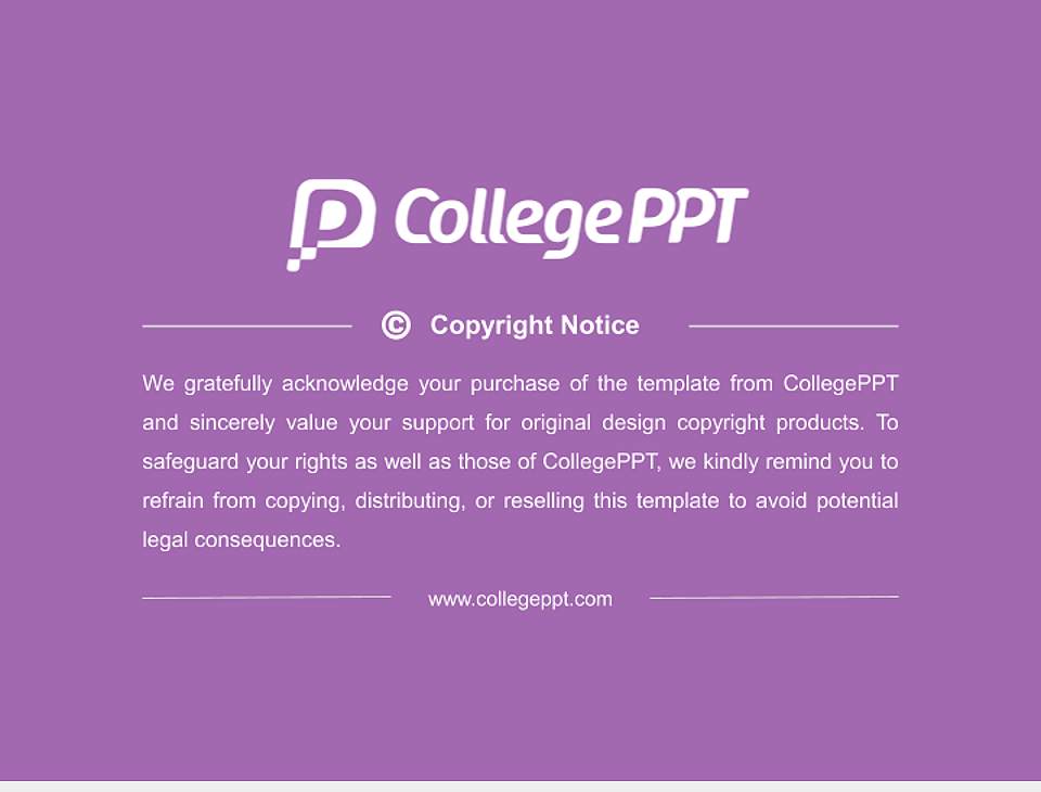 Bunka Gakuen University General Purpose PPT Template4:3 ratio PPT effect preview image6