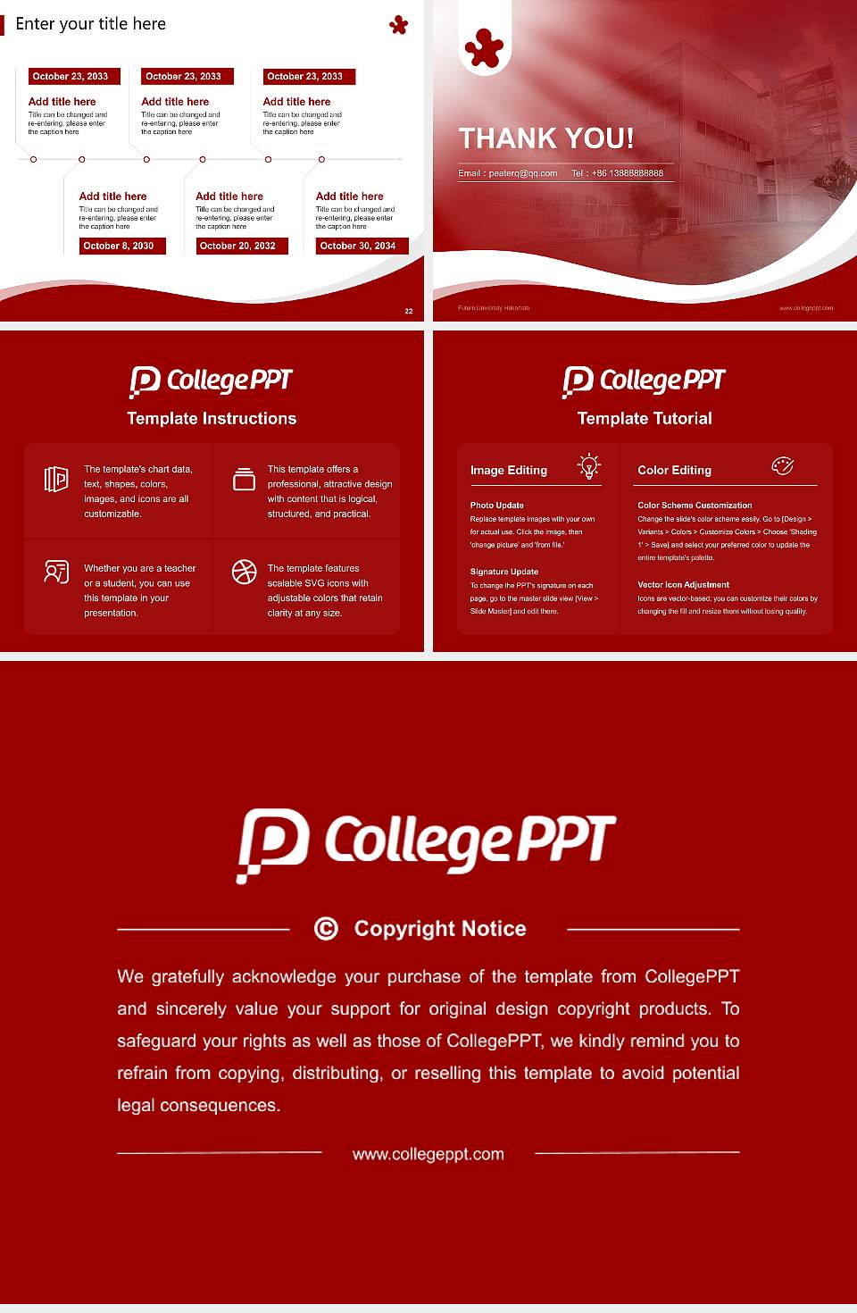 Future University Hakodate Lecture Sharing and Networking Event PPT Template4:3 ratio PPT effect preview image4