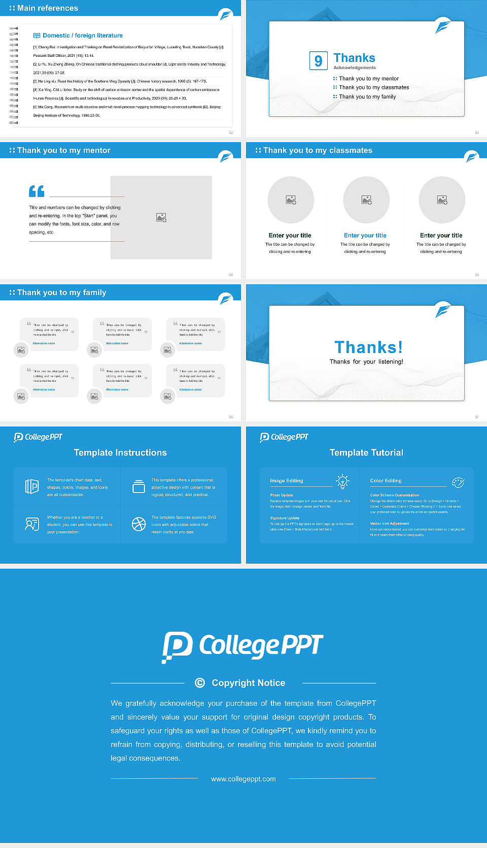 Fukushima College Graduation Thesis Defense PPT Template_Slide preview image7