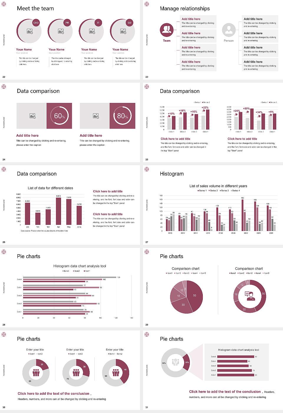 Baiko Gakuin University Competition/Entrepreneurship Contest PPT Template16:9 ratio PPT effect preview image4