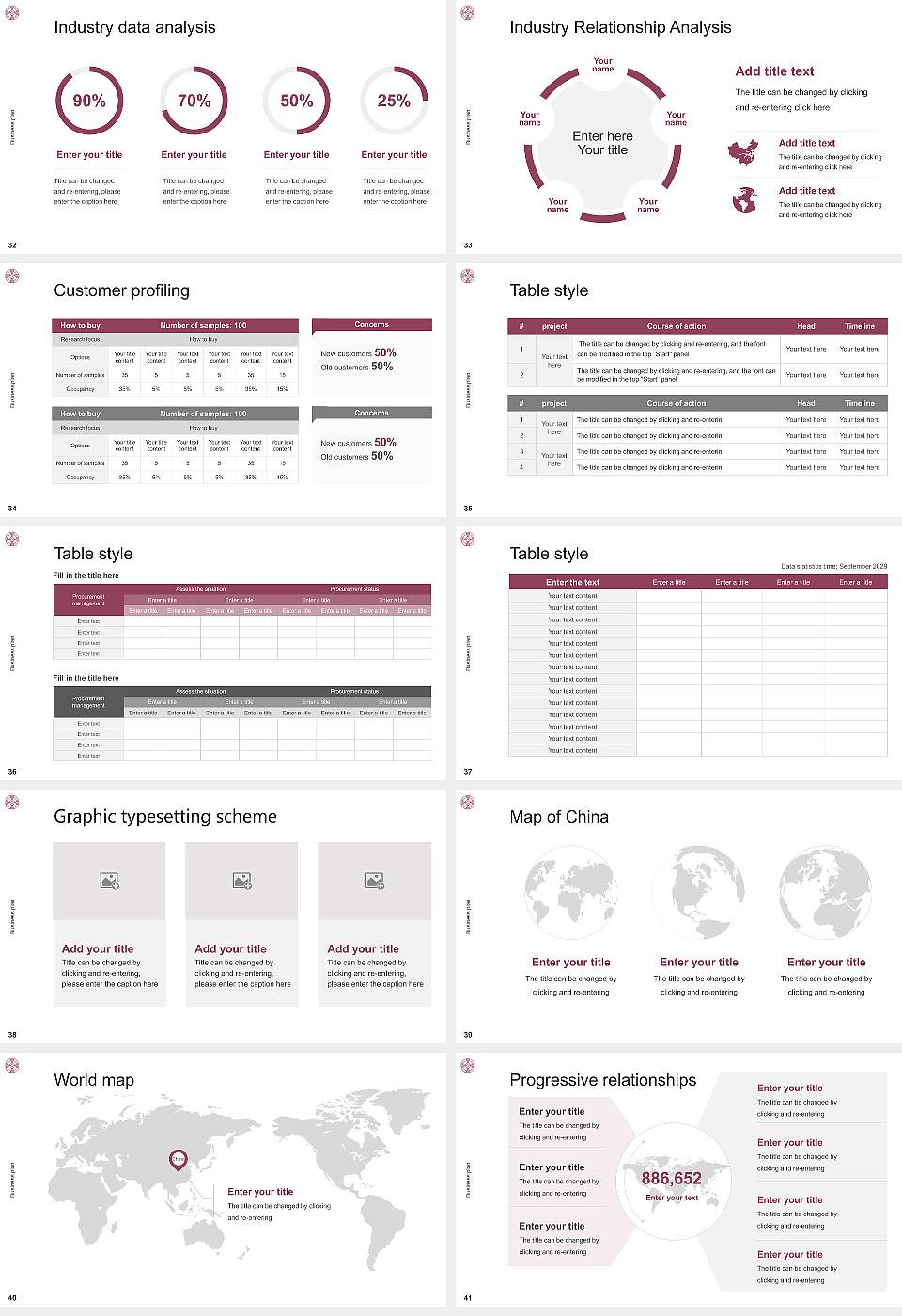 Baiko Gakuin University Competition/Entrepreneurship Contest PPT Template16:9 ratio PPT effect preview image5