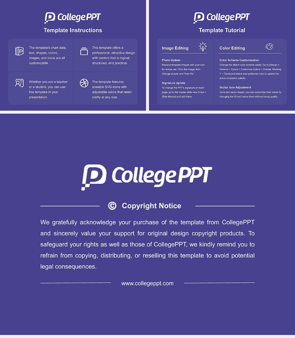 Fujita Health University Course/Courseware Creation PPT Template4:3 ratio PPT effect preview image5