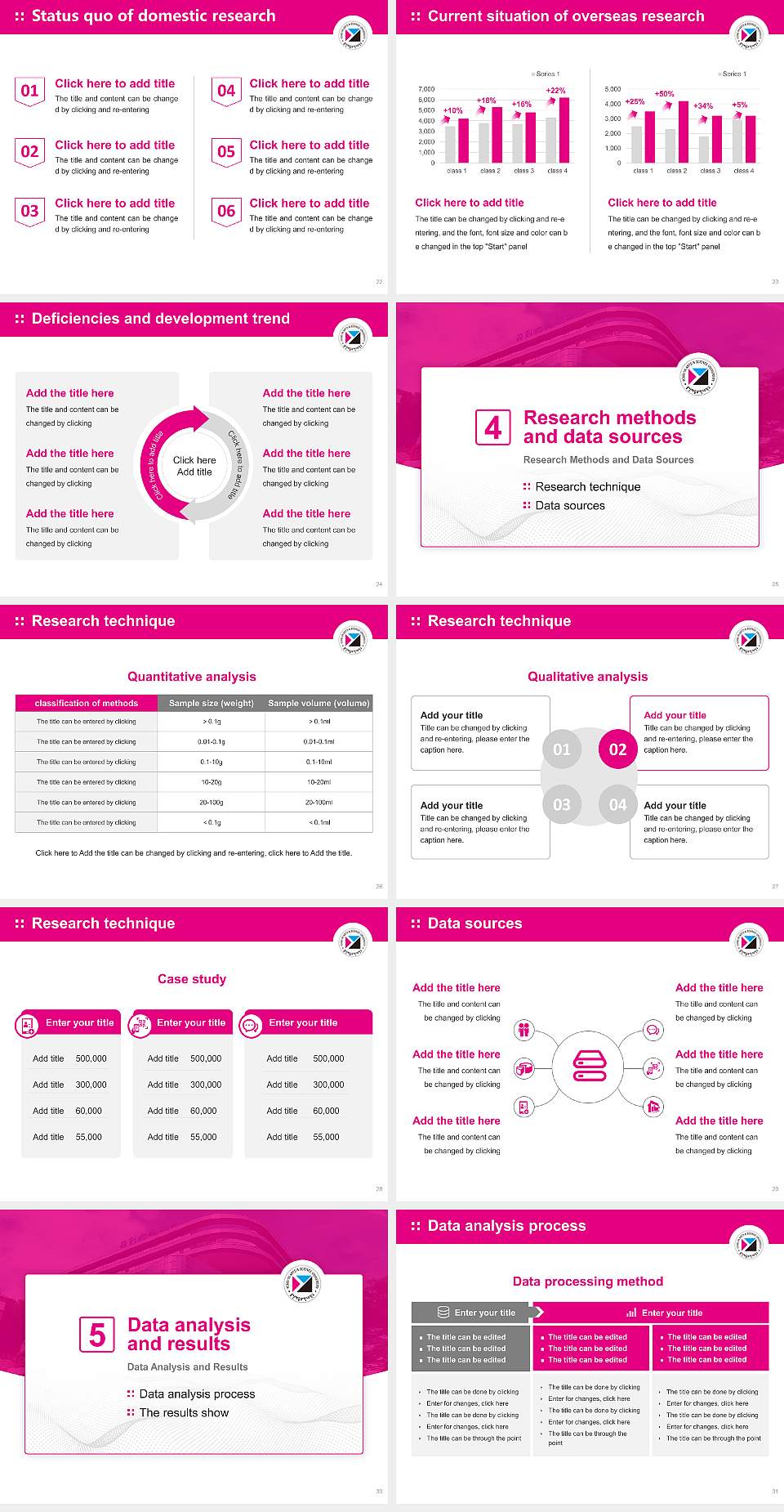 Yong-in Songdam College Graduation Thesis Defense PPT Template4:3 ratio PPT effect preview image4
