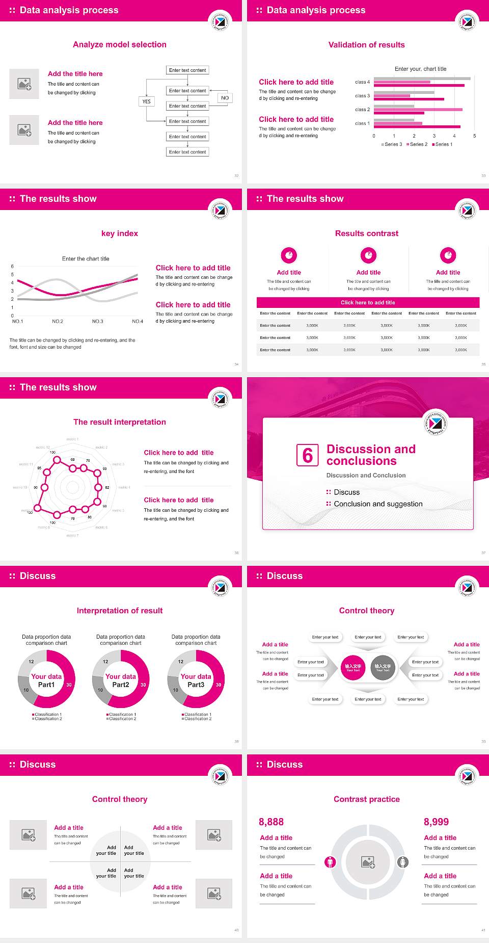 Yong-in Songdam College Graduation Thesis Defense PPT Template4:3 ratio PPT effect preview image5