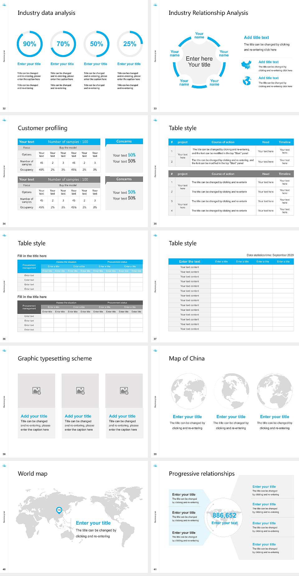 Chiba Institute of Science Competition/Entrepreneurship Contest PPT Template4:3 ratio PPT effect preview image5