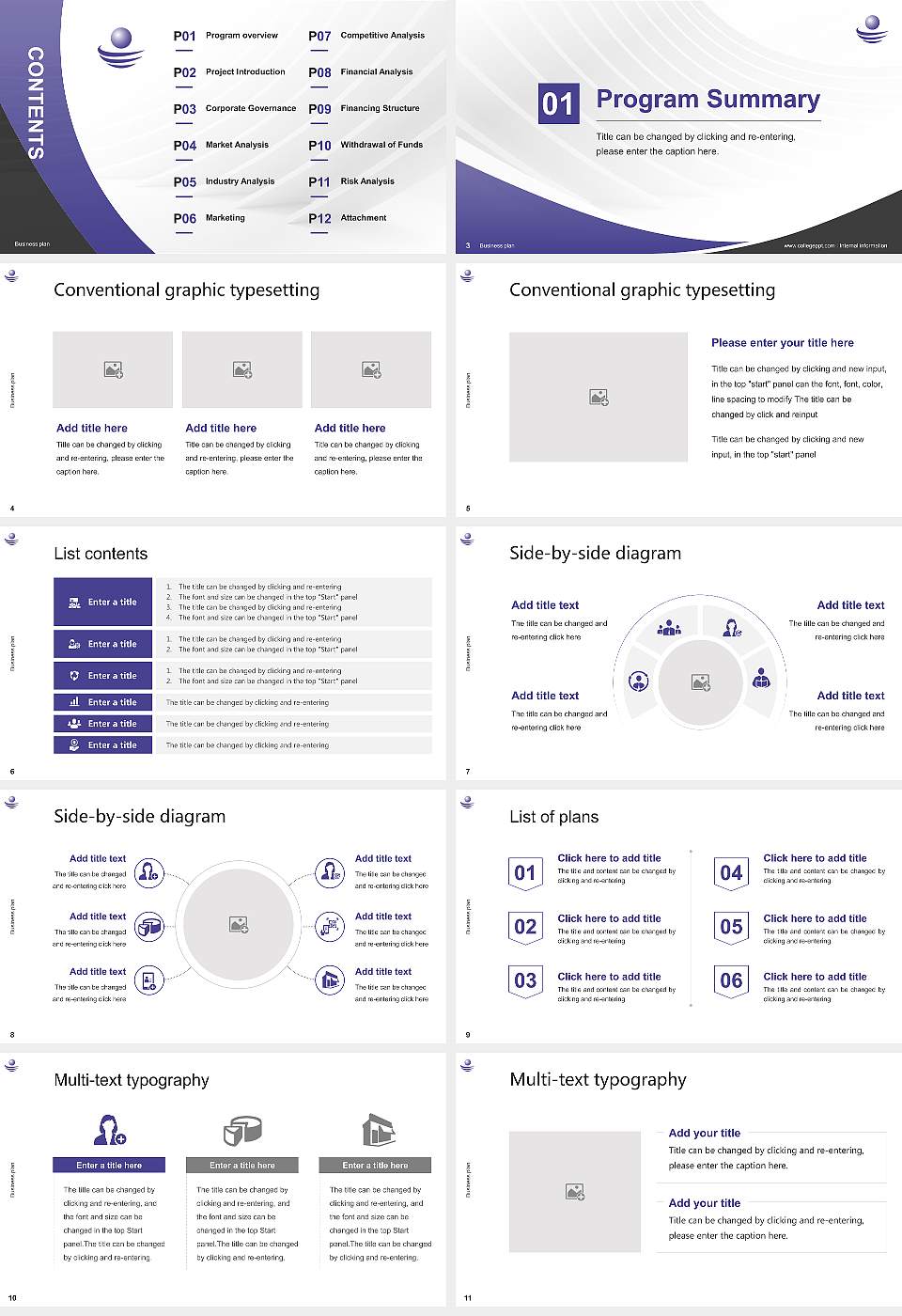 Fujita Health University Competition/Entrepreneurship Contest PPT Template16:9 ratio PPT effect preview image2