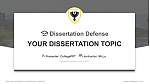 达尔豪西大学论文答辩PPT模板