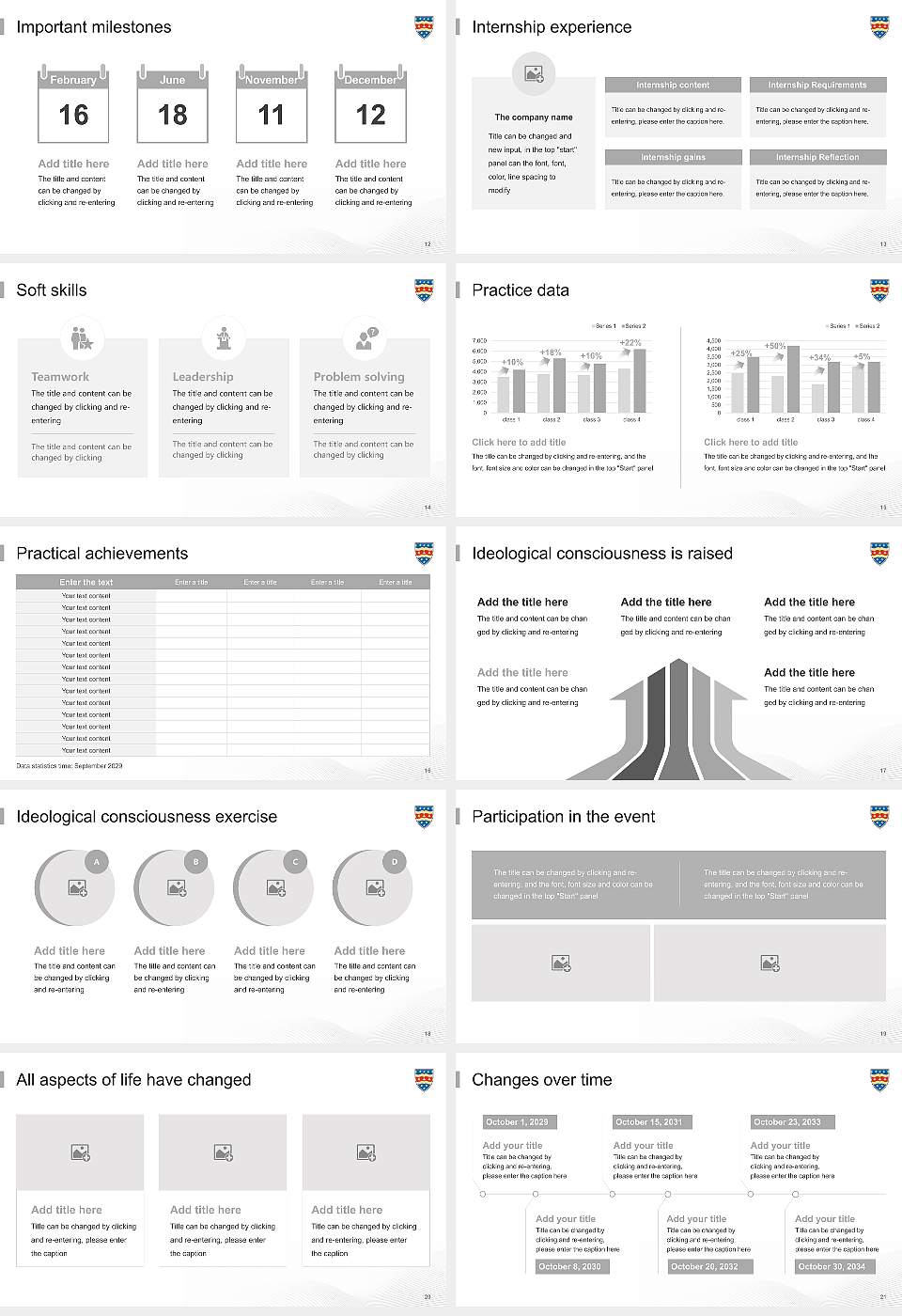 University of Plymouth National Scholarship Defense PPT Template16:9 ratio PPT effect preview image3