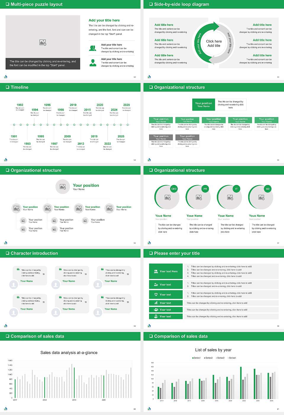 Aichi Gakusen University General Purpose PPT Template16:9 ratio PPT effect preview image3