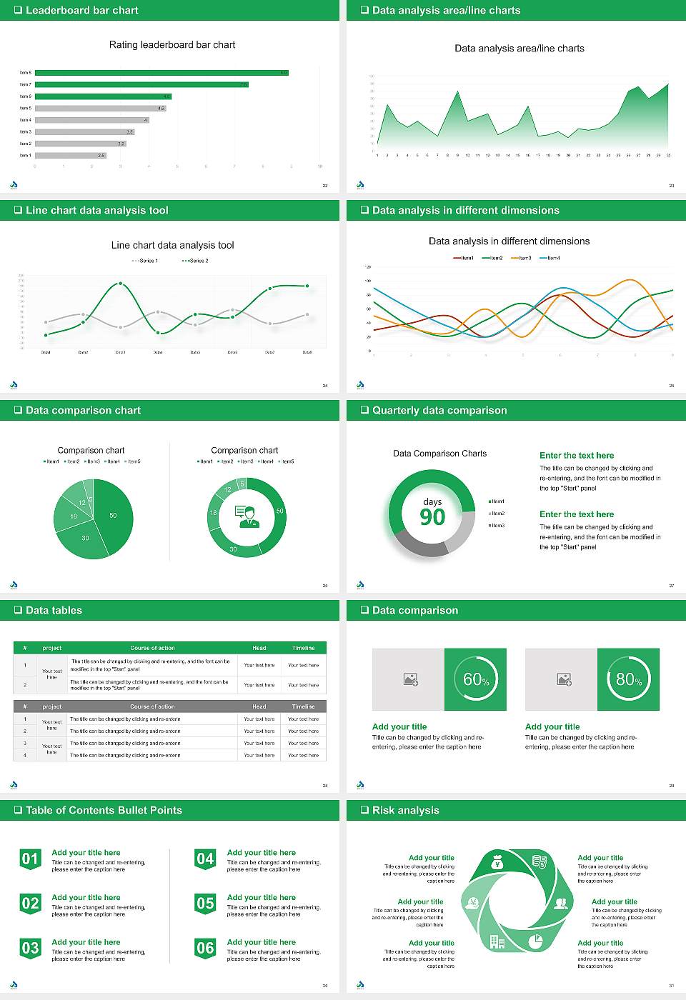 Aichi Gakusen University General Purpose PPT Template16:9 ratio PPT effect preview image4