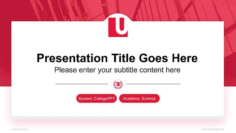 York University National Scholarship Defense PPT Template