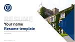 Yonsei University Resume PPT Template