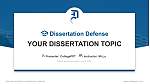 Dokkyo Medical University Graduation Thesis Defense PPT Template